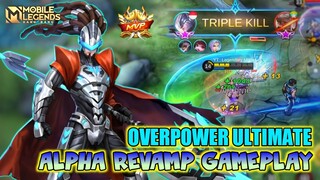 New Revamped Alpha | Alpha Revamp Gameplay | Mobile Legends Bang Bang