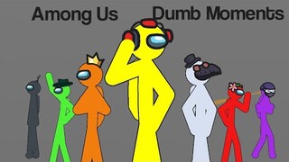 Among Us Dumb Moments Animated in Sticknodes