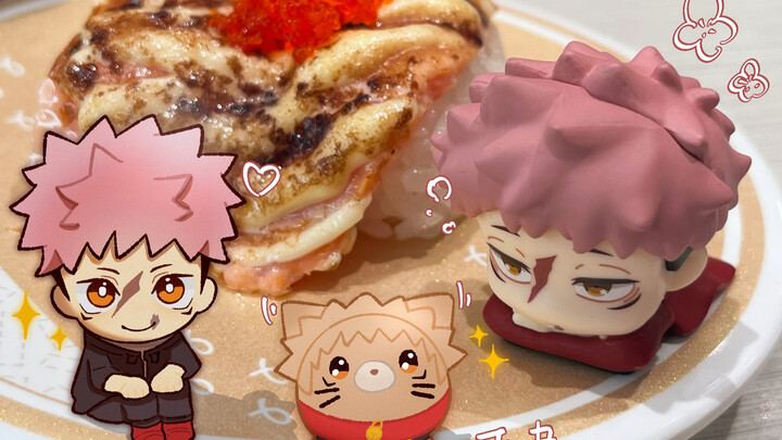 Eating Sushi Without Spending a Penny | Painting Process [B-Moe Support]