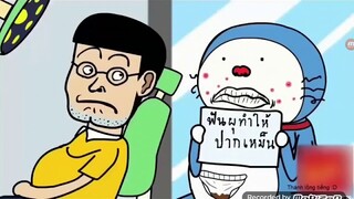 Thử thách cấm cười "doraemon bựa"