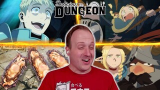 GRILLED LIVING ARMOR?! 😨😂 Dungeon Meshi Episode 3 Reaction!