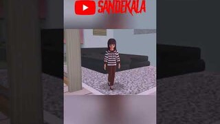 Miyu mendengar Tangisan Pocong 😨😱 || SANDEKALA || SAKURA SCHOOL SIMULATOR | #shorts