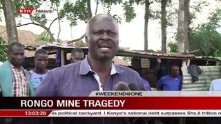 Rescue operations ongoing after a mine in Rongo collapsed