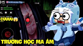 GARENA BLOCKMAN GO: TRƯỜNG HỌC BỊ MA ÁM - TẬP 1: MEOWPEO THỬ THÁCH TRỪ TÀ TRONG GAME SIÊU KINH DỊ