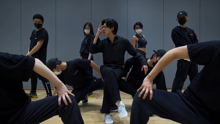 郑允浩 《Thank U》 Dance Practice练习室，黑衬衫A爆绝了