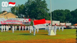 pengibaran hut RI ke 80