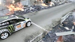 Ken Block's gymkhana 4 (Hollywood, USA)