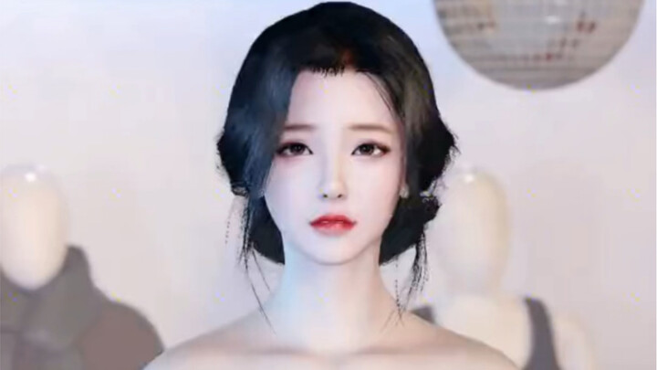 วาม 3D โมเดลจักรวาลเสมือนสาวงามเต้นเพลง "กว่างฮันเหยา" 4K 60 เฟรม