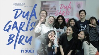 DUA GARIS BIRU - Media Visit CNN, Woman Talk & Nobar di Senayan City