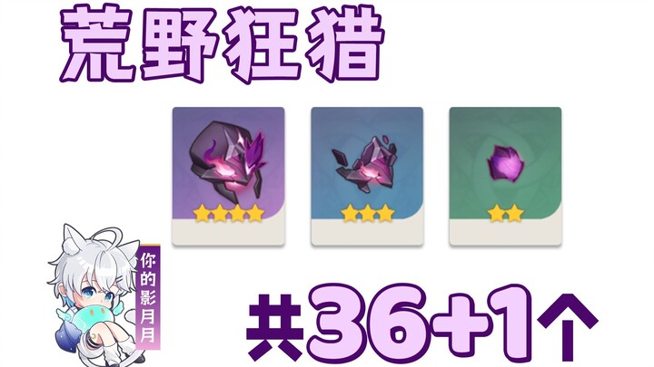 [Genshin Impact x Wild Hunt] A total of 36+1! Collect the Misty Helm, Misty Plate Armor, and Misty S