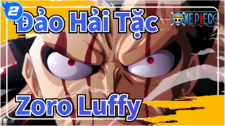 [Đảo Hải Tặc] Gold Haki chuyển động xung quanh Luff, Zoro mở mắt trái để đấu với Kaido_2