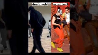 Drunk Hoshi and Normal Hoshi #hoshi #seventeen #normal #drunk #seventeenshorts #kpop #shorts