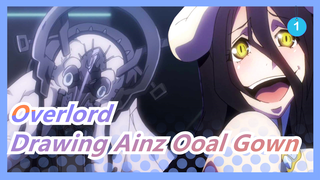 [Overlord] Drawing Ainz Ooal Gown with Ball-point Pen_1