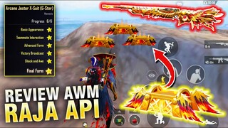 INI DIA AWM RAJA API! MUSUH LANGSUNG JADI ABU! - PUBG MOBILE