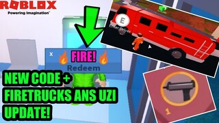 New Codes For Jailbreak 2019 + FIRETRUCK AND UZI UPDATE! (Roblox)