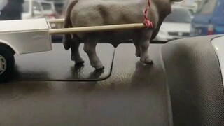 DIY MINI Farming _cows carrying carts