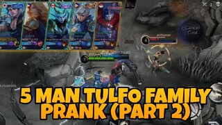 5 MAN TULFO FAMILY PRANK (Part 2)