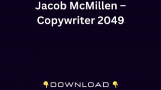 Jacob McMillen – Copywriter 2049