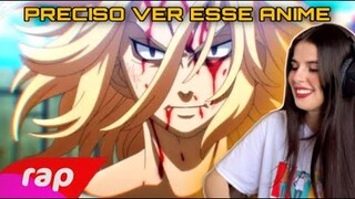 REAGINDO ao Rap do Mikey (Tokyo Revengers) - O INVENCÍVEL | NERD HITS | CK Animes