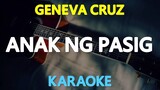 Anak Ng Pasig - Geneva Cruz (Karaoke Version)