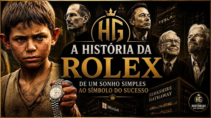 Como um Menino SEM FAMÍLIA Criou a ROLEX e Transformou o Mercado de Luxo A HISTÓ