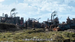 一次毁灭性的大灾难，让人类只能生活在移动房屋里。