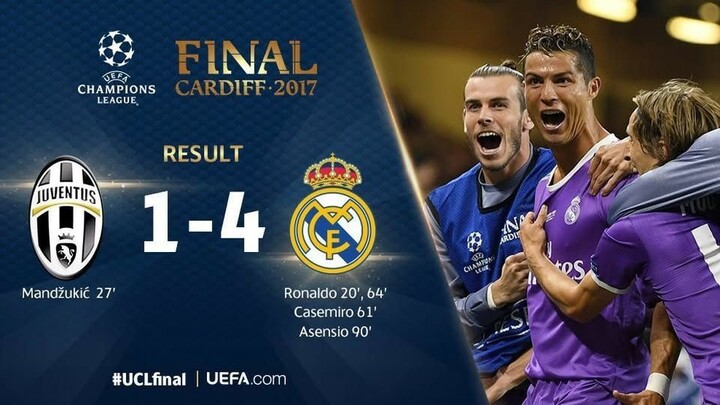 Juventus vs Real Madrid 1-4 UCL Final 2017 HD