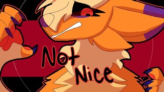 NOT NICE // ANIMATION MEME //GIFT (FlipAClip)(Flash warning?)