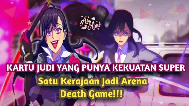 DEATH GAME MEREBUTKAN KARTU YANG MEMPUNYAI KEKUATAN SUPER #alurcerita #bahasanime #anime