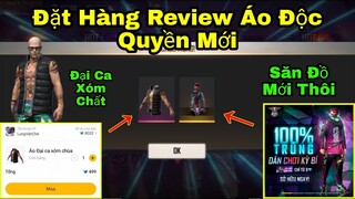 [Garena Free Fire]/Đặt Hàng Và Review Áo Dân Chơi Xóm Chùa Cực Chất,Test Vòng Quay Công Nghệ Mới