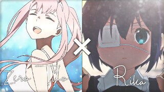 Amv Daddy Style Zero Two & Rika😍😍|| Alight Motion