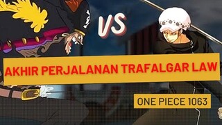 Inikah Akhir Perjalanan Trafalgar Law ? Kurohige VS Law ! Review One Piece 1063 Terbaru