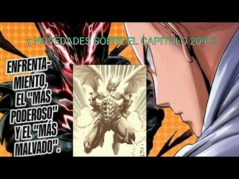 ¡¡ COSAS SOBRE EL CAPITULO 209 DE ONE PUNCH-MAN !!! #manga