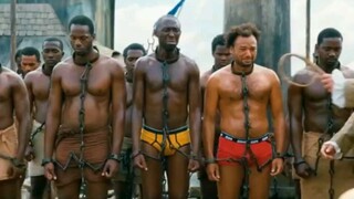 现代黑人穿越到古代竟然被抓起来做苦力 "