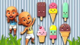 Wrong Ice Cream Upin & Ipin Finger Family Song