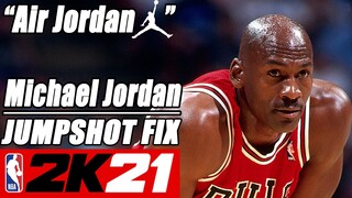 Michael Jordan Jumpshot Fix NBA2K21 (Old Version)