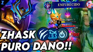 ZHASK HACKER DANO - ZHASK GAMEPLAY | Mobile Legends