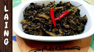 Laing Recipe | How to Cook Laing | Met's Kitchen