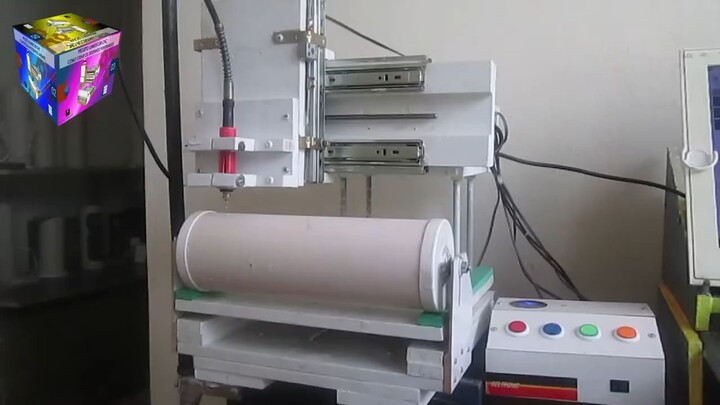 Minha CNC trabalhando