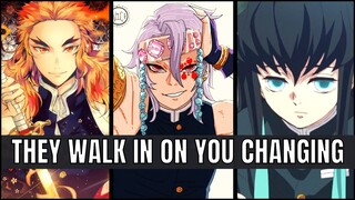 They walk in on you changing - Demon slayer | Kimetsu no yaiba ASMR