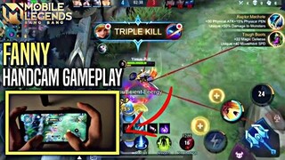 FANNY HANDCAM RANKED GAMEPLAY!! | Top Global Fanny | MLBB