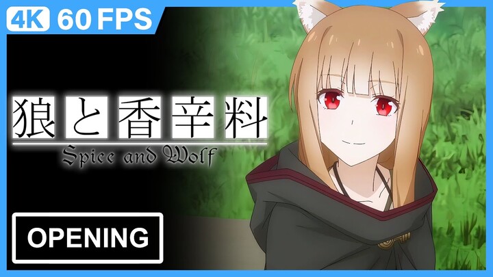 Spice and Wolf: Merchant Meets the Wise Wolf Opening | Creditless | 4K 60FPS AI Remastered