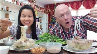 ทำก๋วยเตี๋ยวหมูลูกชิ้นเด้งๆกินง่ายๆ delicious Pork Noodle Soup Simply Yummy