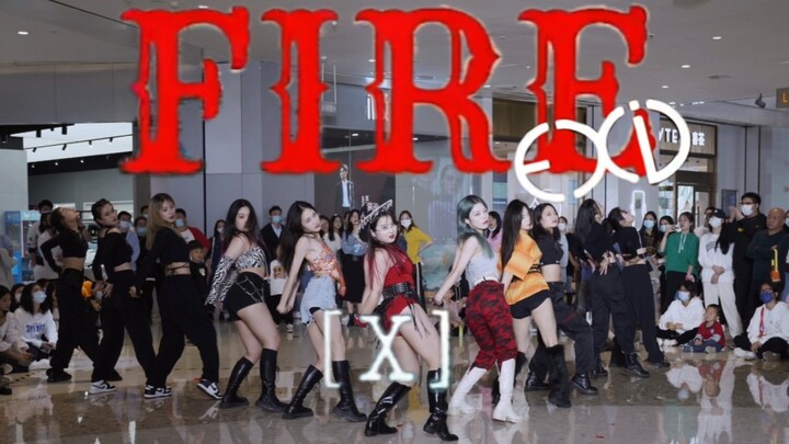 【EXID】1:1全网最还原服装！带伴舞版Fire翻跳路演现场！替姐姐打歌咯～十周年回归快乐！