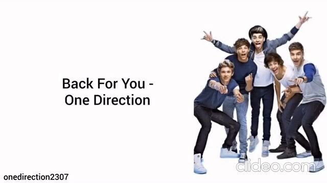 One Direction - Back For You (Lyrics + Pictures) (slowed)