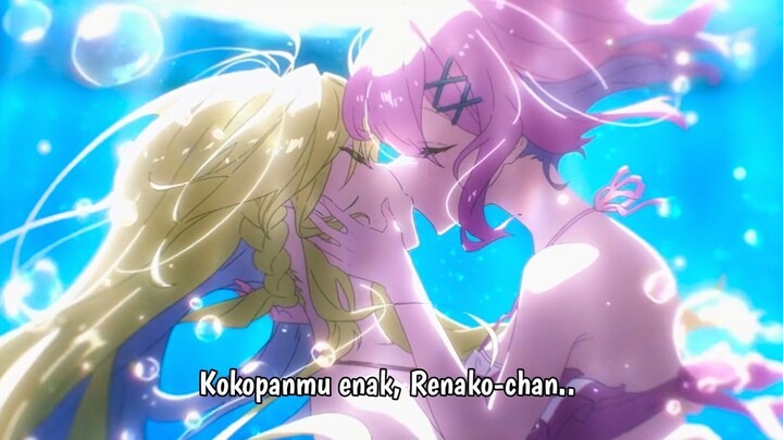 Adegan panas Renako-chan dan Mai-chan kokop-kokopan di kolam renang 🥵💦