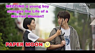 A married woman MEETS a young guy and steals 100 Million| Paper Moon | Kim Seo Hyung, Lee Shi Woo