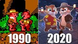 Evolution of Chip 'n Dale Games [1990-2020]