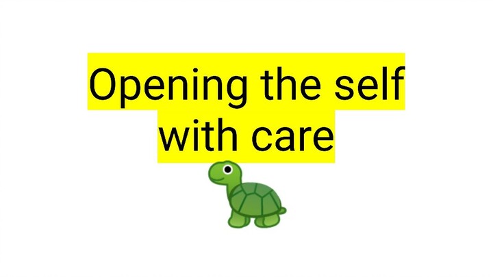 Opening the self with care 🐢  — Tarot Story 9