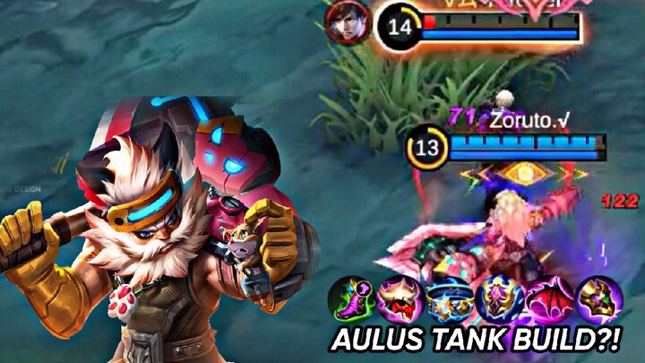 AULUS ROAMER IS THE NEW META? | AULUS  CRAZY TANK BUILD! [UNBELIEVABLE DAMAGE?!] ~ MLBB